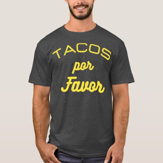 Tacos por favorisieren lustiges Geschenk für mexik T-Shirt (Vorderseite)
