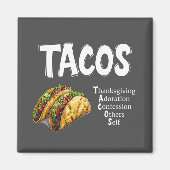 TACOS Prayer Magnet (Vorne)