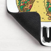 Tacos-Regel Mousepad (Ecke)