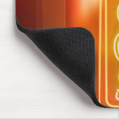 Tacos signieren Typografisches Bild Taco Art Word Mousepad (Ecke)