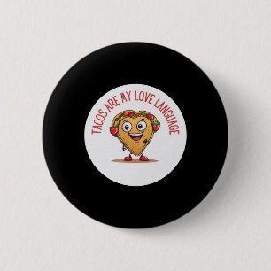 Tacos sind meine Liebessprache Lustiger mexikanisc Button