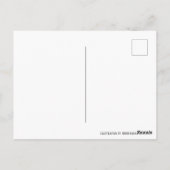 TACOS Spicy Hot Sauce Cat Maracas DANK Postkarte (Rückseite)