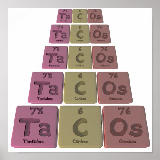 Tacos-Ta-C-Os-Tantal-Carbon-Osmium.png Poster (Vorne)