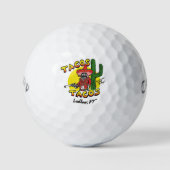 Tacos Tacos Golf Ball Set (Vorderseite)