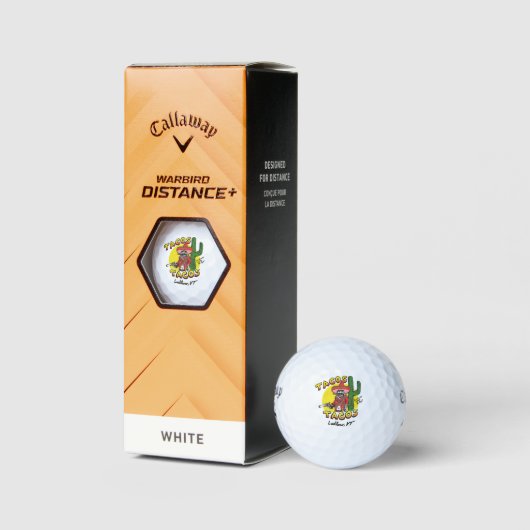 Tacos Tacos Golf Ball Set (Verpackungen)