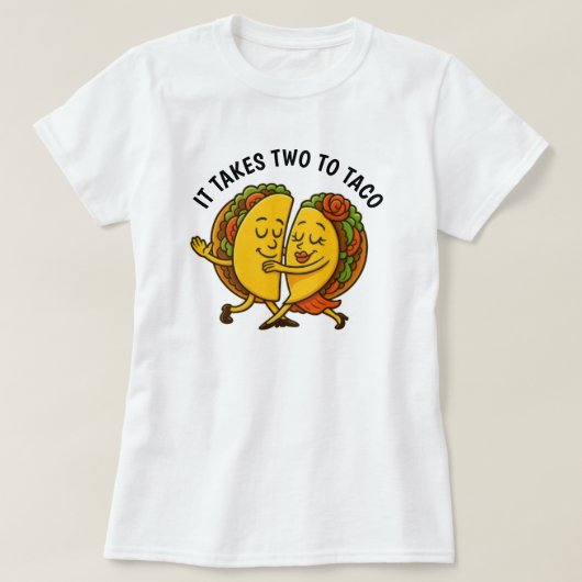 Tacos Tancing T-Shirt (Design vorne)
