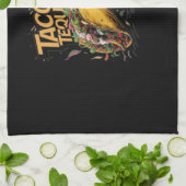 Tacos & Tequila Geschirrtuch (Gefaltet)