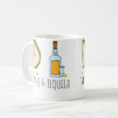 Tacos Tequila Kaffeetasse (Vorderseite Links)