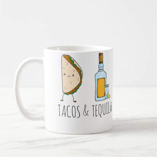 Tacos Tequila Kaffeetasse (Links)