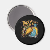 Tacos & Tequila Magnet (Vorderseite/Rückseite)
