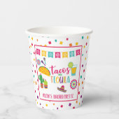 Tacos & Tequila Paper Cup - Wh Pappbecher (Vorderseite)