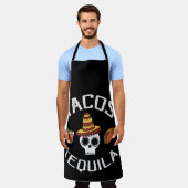Tacos & Tequila Schürze (Getragen)