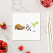 Tacos & Tequila Serviette (Beispiel)