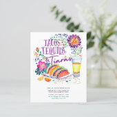 Tacos Tequila Tiaras Letzte Fiesta Bachelorette (Stehend Vorderseite)