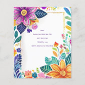 Tacos Tequila Tiaras Letzte Fiesta Bachelorette (Rückseite)