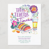 Tacos Tequila Tiaras Letzte Fiesta Bachelorette (Vorderseite)