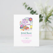 Tacos Tequilas Tiaras Letztes Party Brautparty (Stehend Vorderseite)