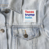 Tacos-Trumpf-Hass: Knopf Hillary 2016 Button (Beispiel)