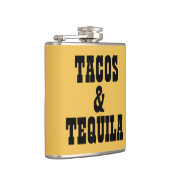 Tacos u. Tequila Flachmann (Rechts)