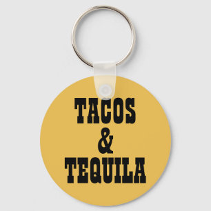 Tacos u. Tequila Schlüsselanhänger