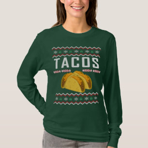 Tacos Ugly Christmas Sweater T-Shirt