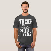 Tacos und Cervezas T-Shirt (Vorne ganz)