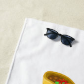 Tacos und Drinks Strandtuch (Beispiel)