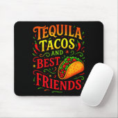 Tacos und Freunde - Cinco-Mayo-Spaß Mousepad (Mit Mouse)