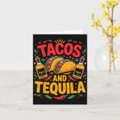 Tacos und karte (Gelbe Blume)