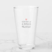 TACOS UND LIEBE GLAS (Rückseite)