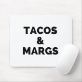 Tacos und Margs Funny Cinco de Mayo Tacos und Marg Mousepad (Mit Mouse)