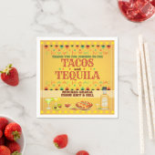 Tacos und Tequila Cinco de Mayo Fiesta Party Serviette (Beispiel)
