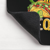 Tacos und Tequila Funny Drinks Taco mexikanische K Mousepad (Ecke)