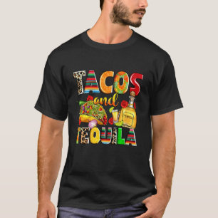 Tacos und Tequila Lustiger Trink-Taco Mexikanische T-Shirt