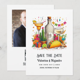 Tacos und Tequila Mexican Fiesta Wedding Save The Date