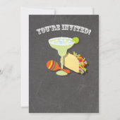 Tacos-und Tequila-Sommer-Party Einladung (Rückseite)