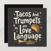 Tacos und Trumps sind meine Liebe in Mexiko Save The Date (Vorne/Hinten)