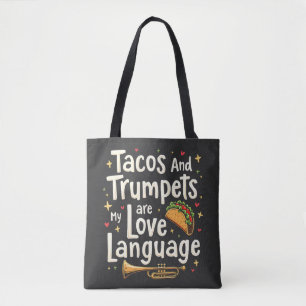 Tacos und Trumps sind meine Liebe in Mexiko Tasche