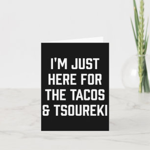 Tacos und Tsoureki Funny Cinco De Mayo Orthodox Gr Karte