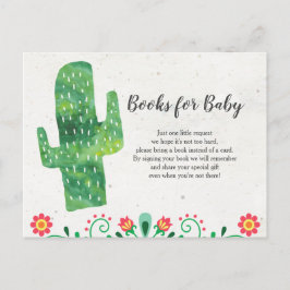 Tacos und Tutus Fiesta Baby Showbücher für Baby Postkarte