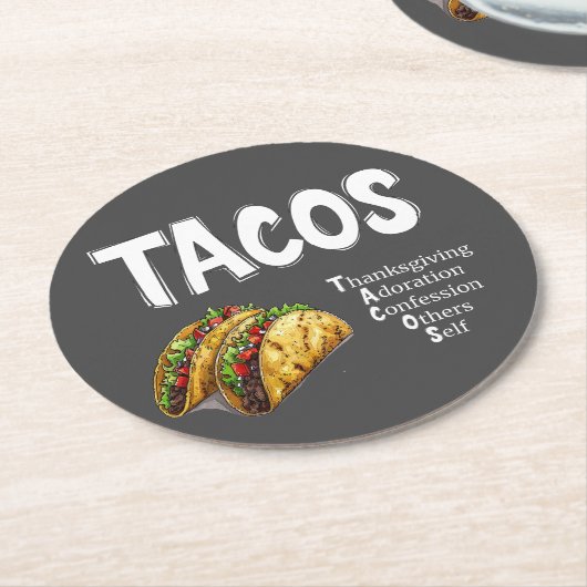 TACOS UNTERSETZER (Angewinkelt)