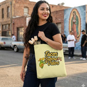 Tacos vor Vatos Tragetasche Tasche