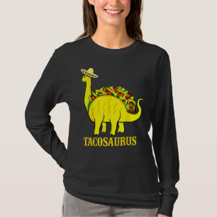 Tacosaurus Cinco De Mayo S Taco Dinosaurier T-Shirt