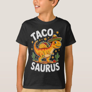 Tacosaurus Dinosaur Cinco de Mayo für Taco und T-Shirt