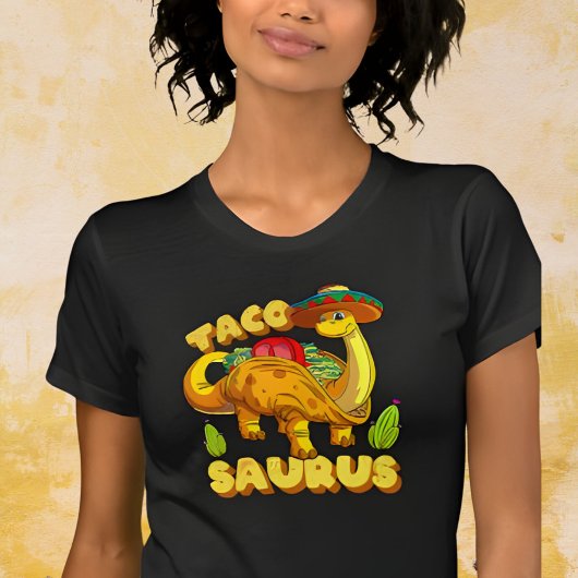 Tacosaurus Funny Taco Dinosaurier T-Shirt