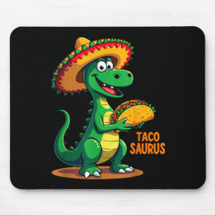 Tacosaurus mexikanischer Dino Trex Cinco de Mayo K Mousepad