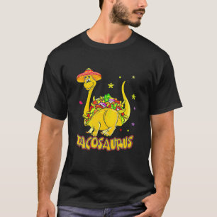 Tacosaurus Rex Dinosaur Taco Kids Cinco De Mayo Pa T-Shirt