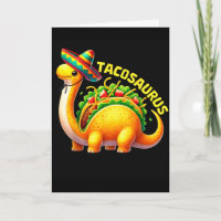 Tacosaurus Taco Dinosaur Dino Cinco de Mayo Mexica