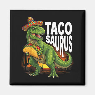 Tacosaurus Taco Dinosaur T Rex lustig Cinco de May Magnet