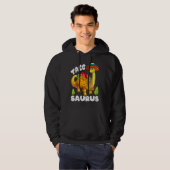 Tacosaurus Taco Dinosaurier Dino Cinco De Mayo Mex Hoodie (Vorne ganz)